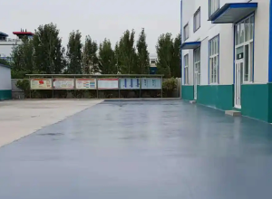 永川彩色路面喷涂翻新的材料对冬季